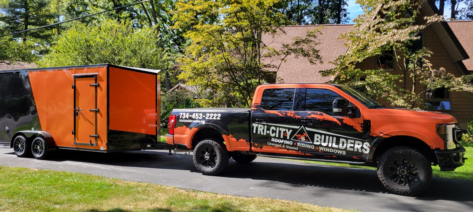 Vinyl siding home in Redford Township